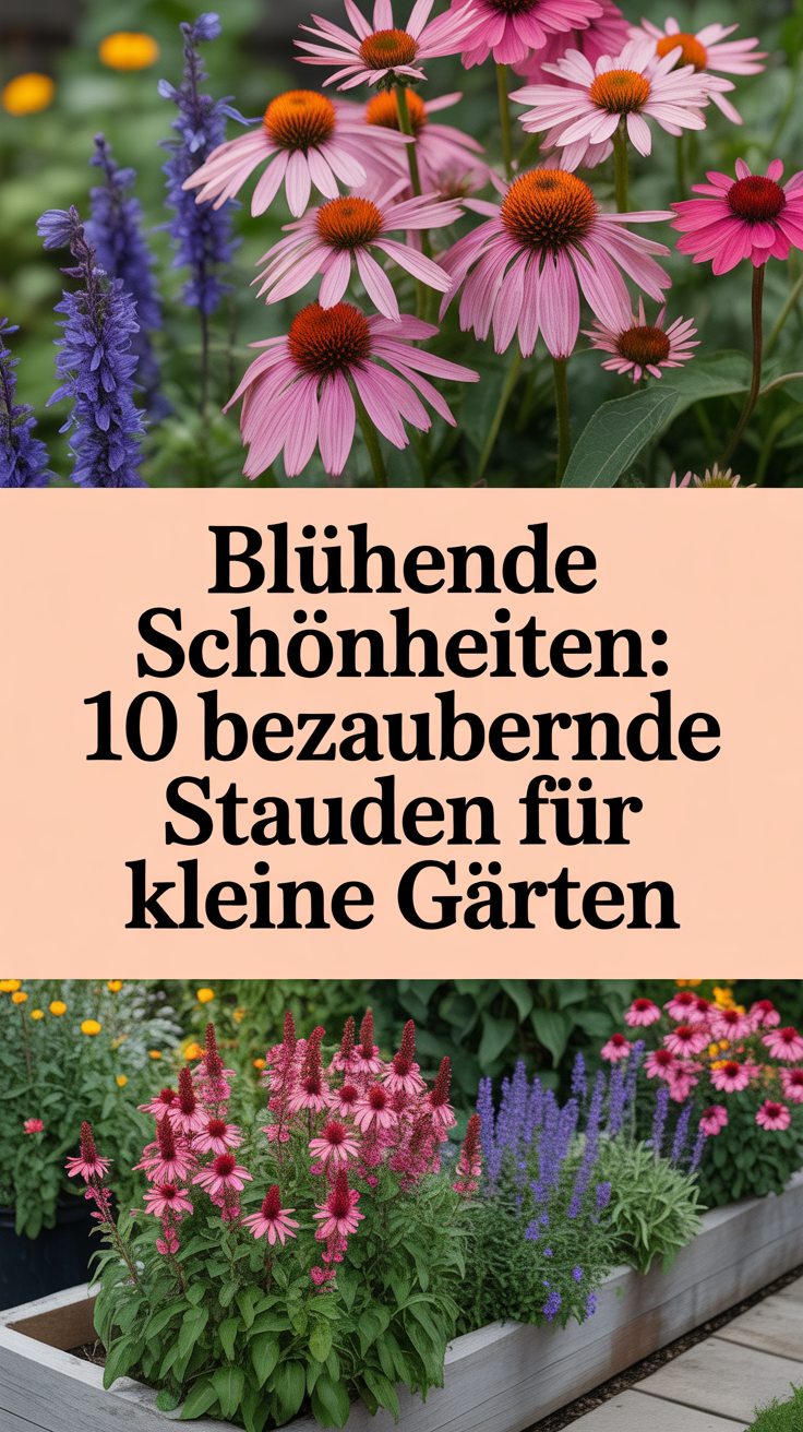 Blühende Schönheiten: 10 bezaubernde Stauden für kleine Gärten