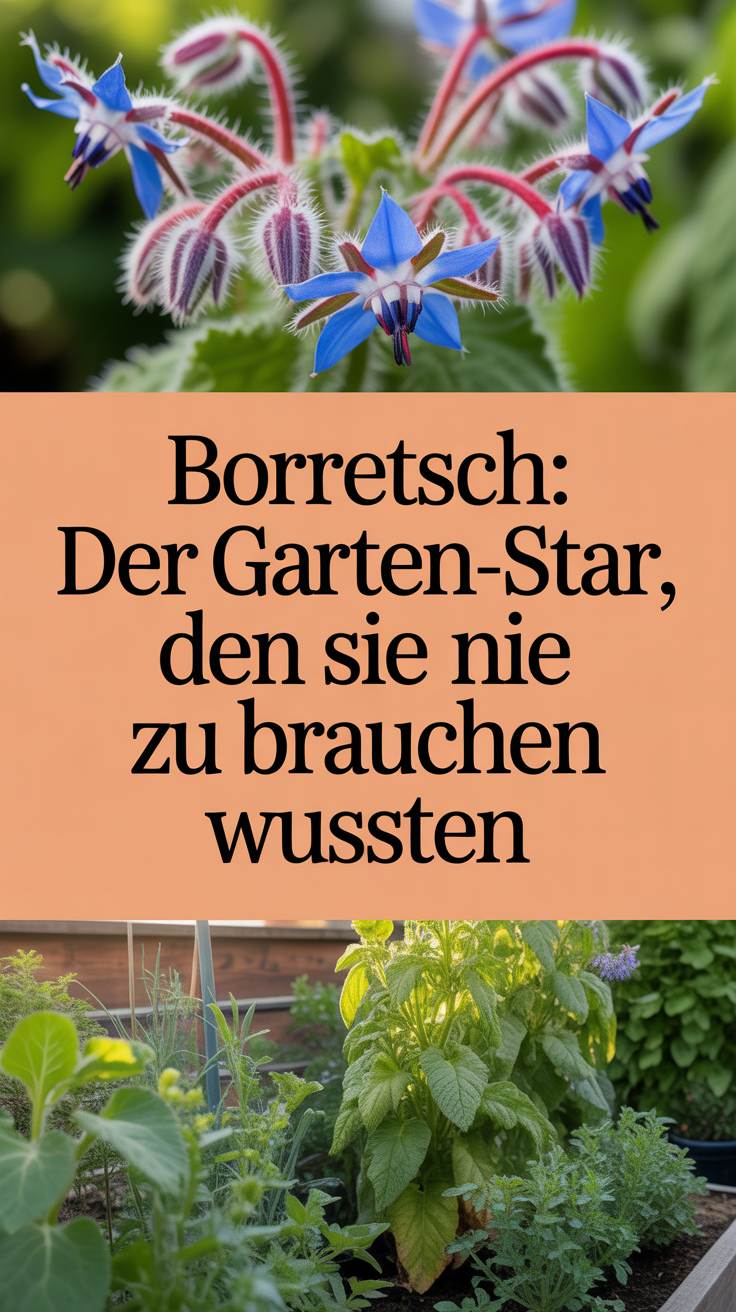 Borretsch: Der Garten-Star, den Sie nie zu brauchen wussten