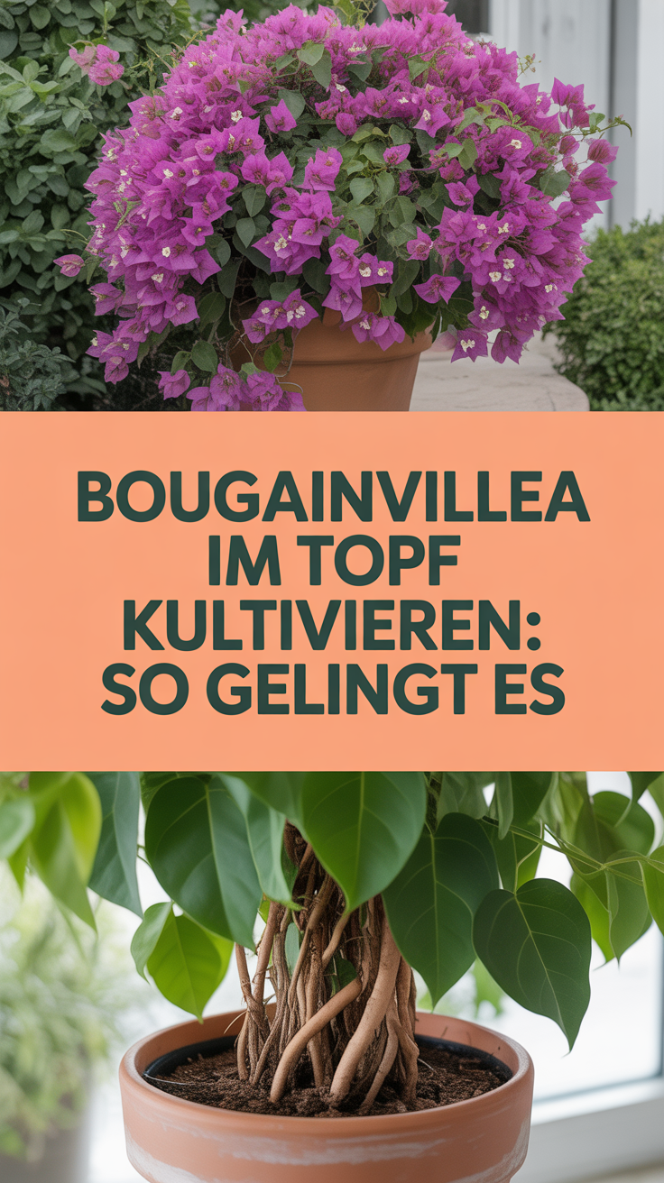 Bougainvillea im Topf kultivieren: So gelingt es