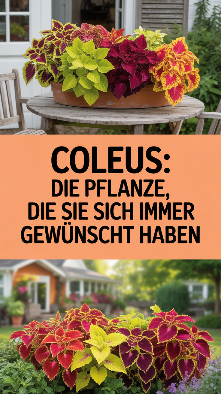 Coleus: Die Pflanze, die Sie sich immer gewünscht haben