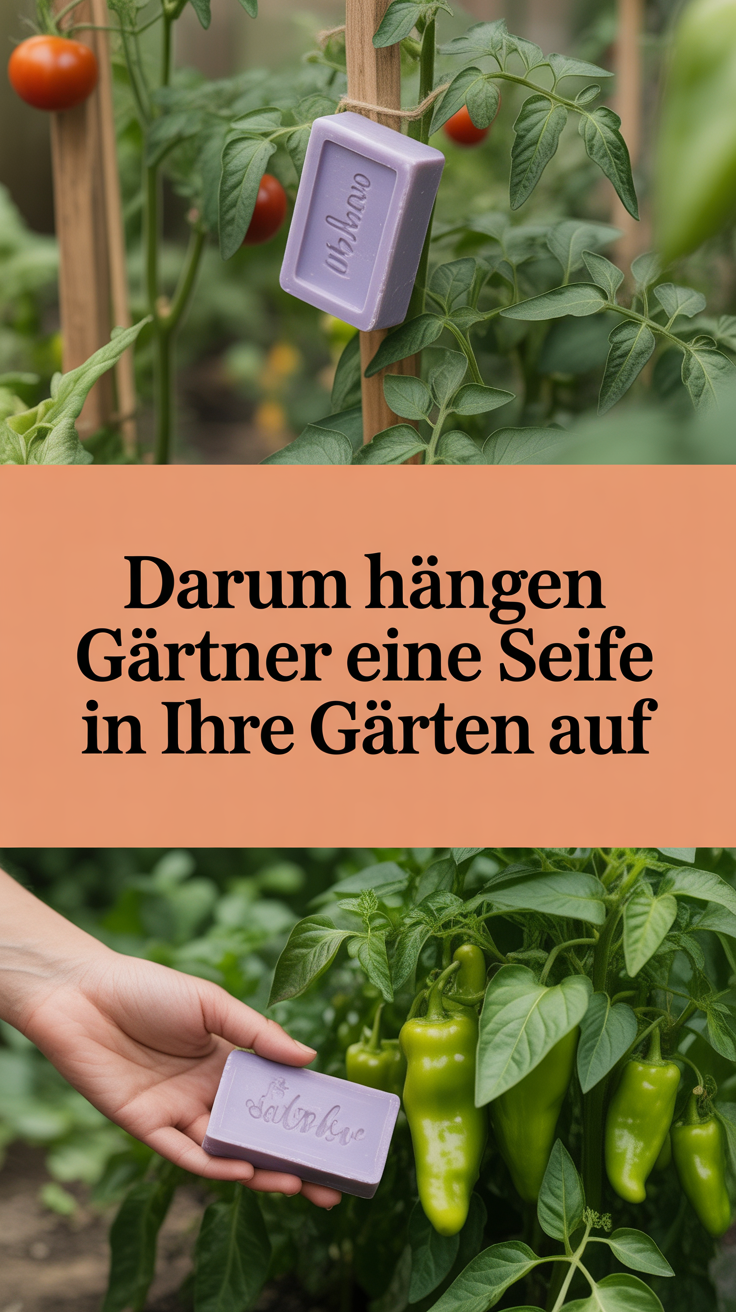 Darum hängen Gärtner eine Seife in ihre Gärten auf