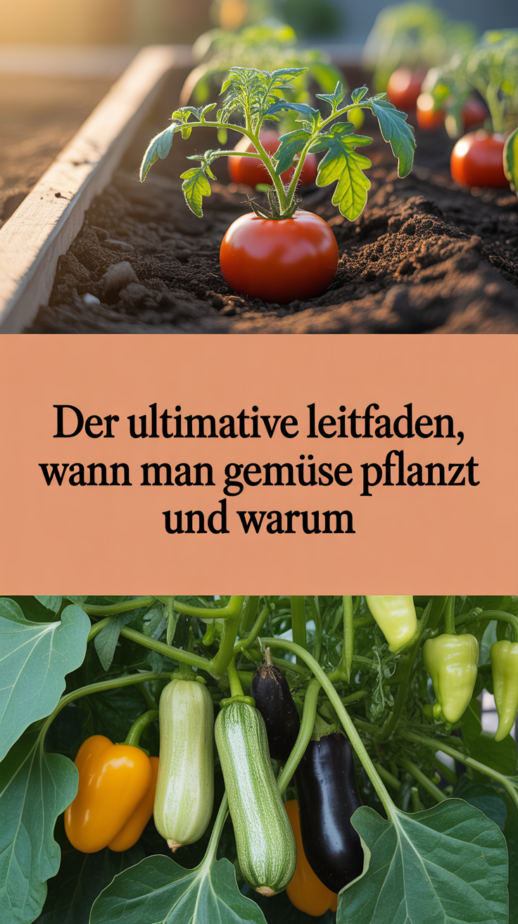 Der ultimative Leitfaden, wann man Gemüse pflanzt und warum