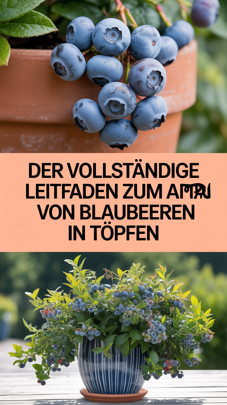 Der vollständige Leitfaden zum Anbau von Blaubeeren in Töpfen