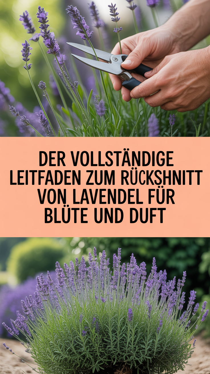 Der vollständige Leitfaden zum Rückschnitt von Lavendel für Blüte und Duft