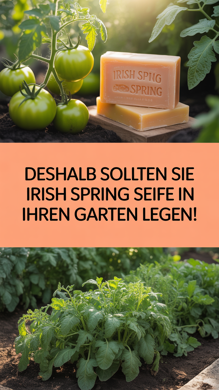 Deshalb sollten Sie Irish Spring Seife in Ihren Garten legen!