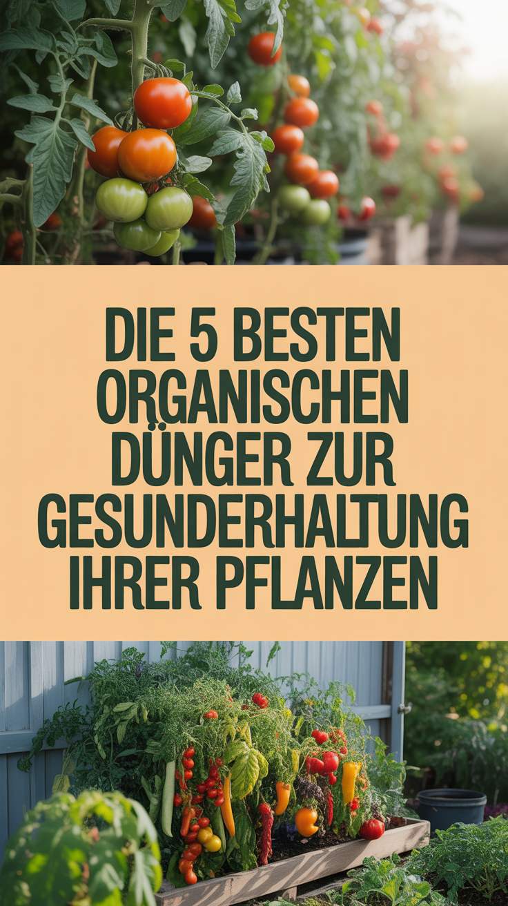 Die 5 besten organischen Dünger zur Gesunderhaltung Ihrer Pflanzen