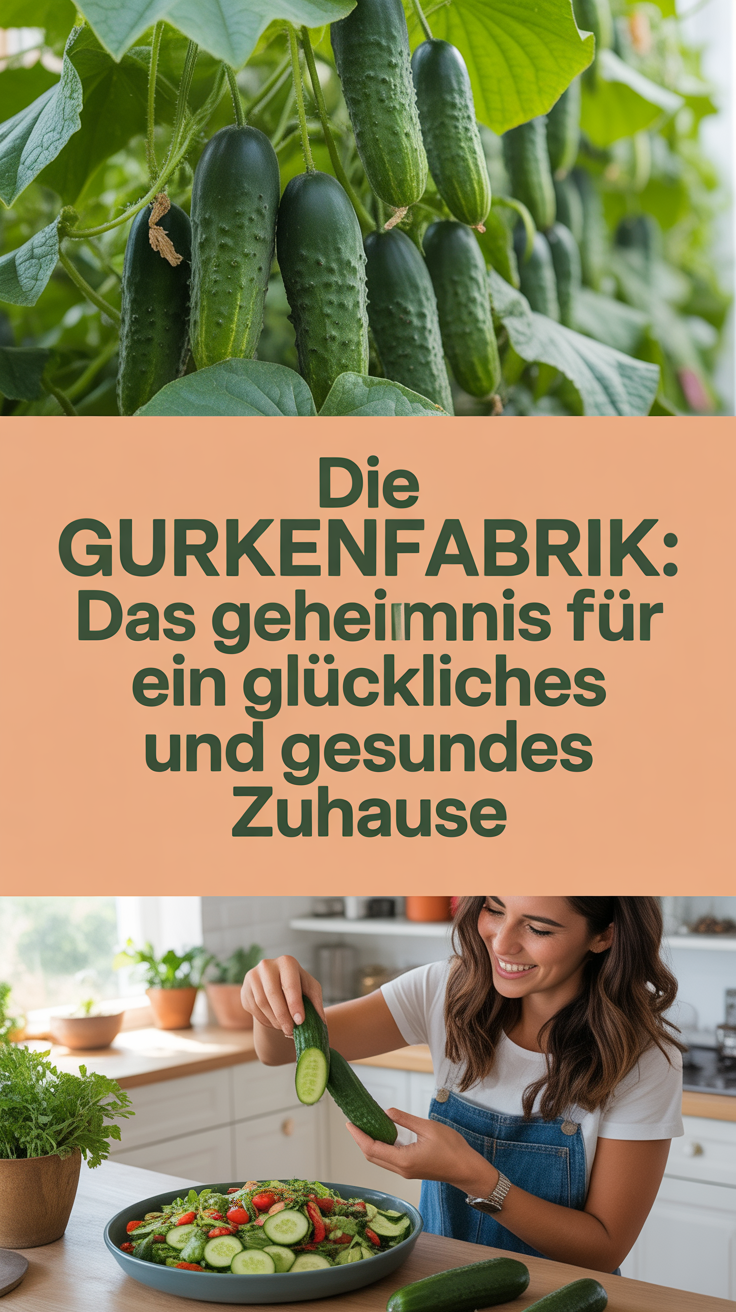 Die Gurkenfabrik: Das Geheimnis für ein glückliches und gesundes Zuhause