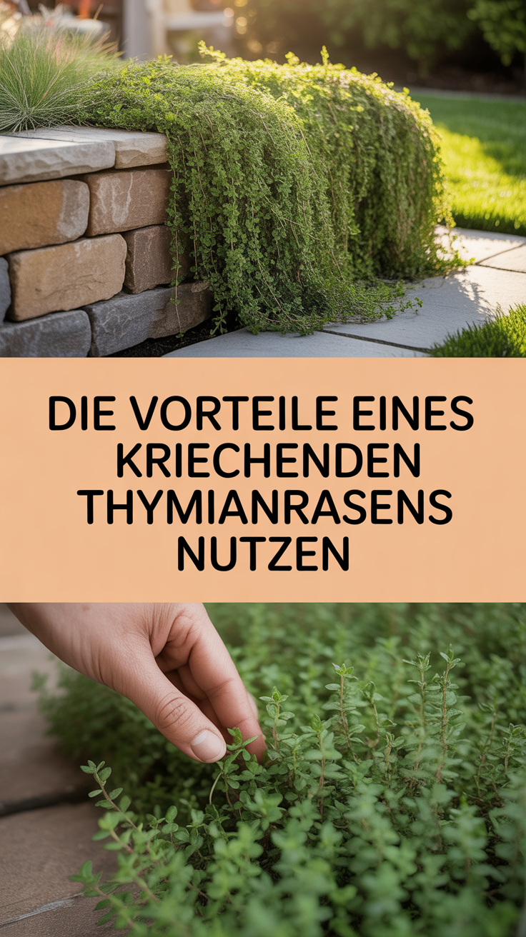 Die Vorteile eines kriechenden Thymianrasens nutzen