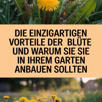 Die einzigartigen Vorteile der Löwenzahnblüte und warum Sie sie in Ihrem Garten anbauen sollten