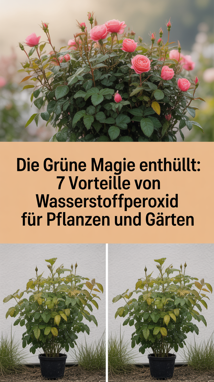 Die grüne Magie enthüllt: 7 Vorteile von Wasserstoffperoxid für Pflanzen und Gärten