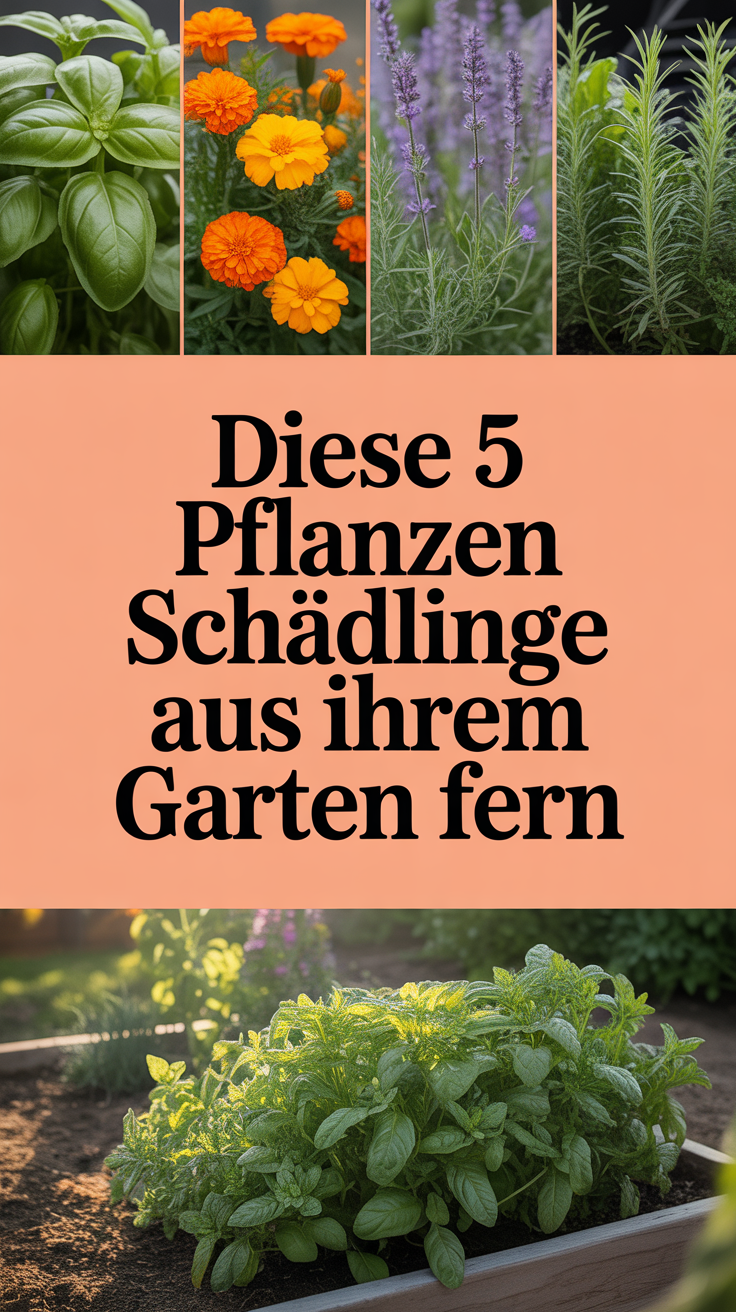 Diese 5 Pflanzen halten Schädlinge aus Ihrem Garten fern