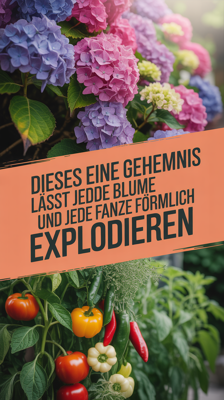 Dieses eine Geheimnis lässt jede Blume und jede Pflanze förmlich explodieren