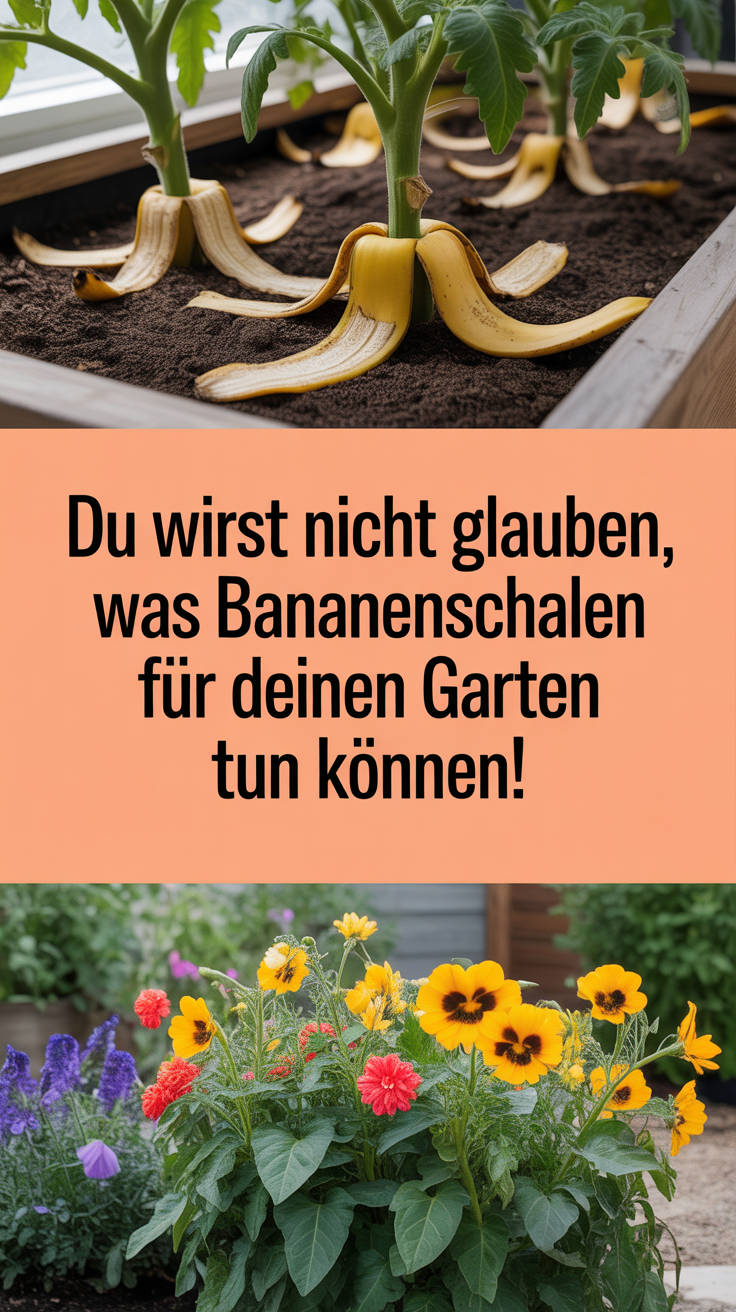 Du wirst nicht glauben, was Bananenschalen für deinen Garten tun können!