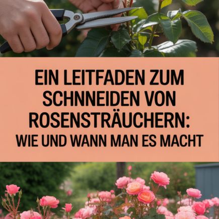 Ein Leitfaden zum Schneiden von Rosensträuchern: Wie und wann man es macht