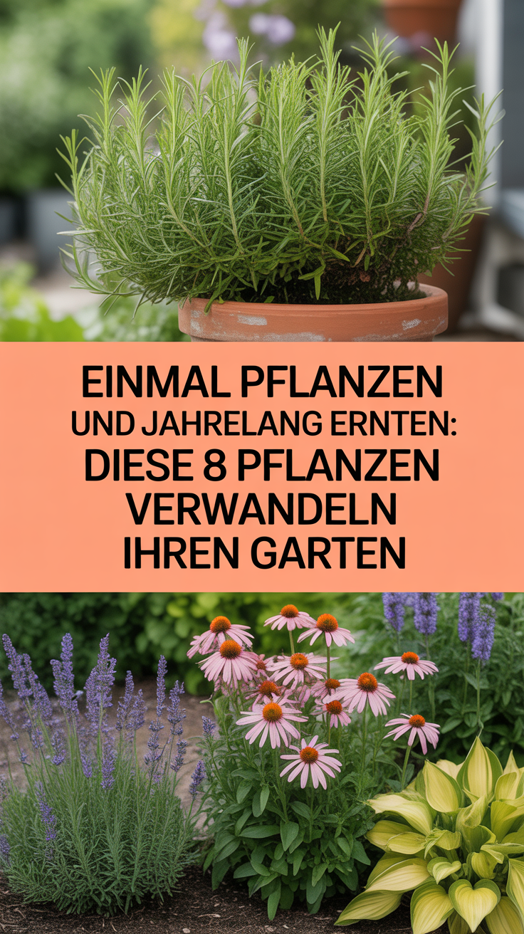 Einmal pflanzen und jahrelang ernten: Diese 8 Pflanzen verwandeln Ihren Garten