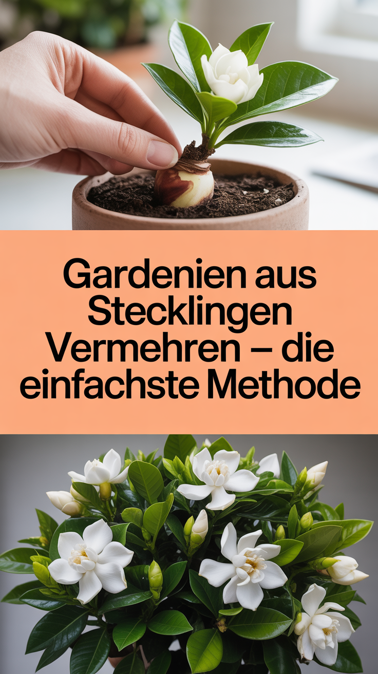Gardenien aus Stecklingen vermehren – die einfachste Methode