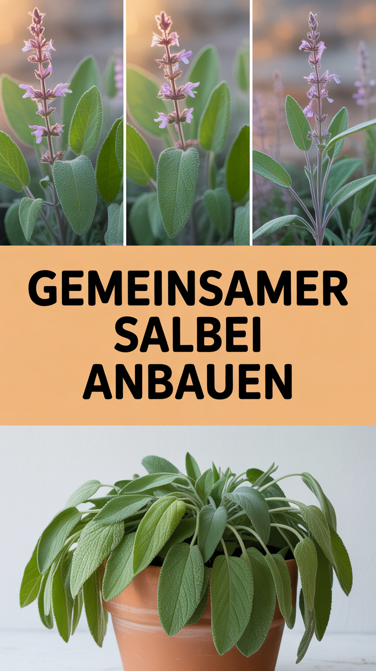 Gemeinsamer Salbei anbauen