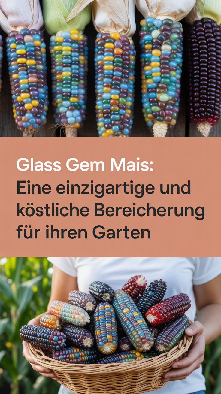 Glass Gem Mais: Eine einzigartige und köstliche Bereicherung für Ihren Garten