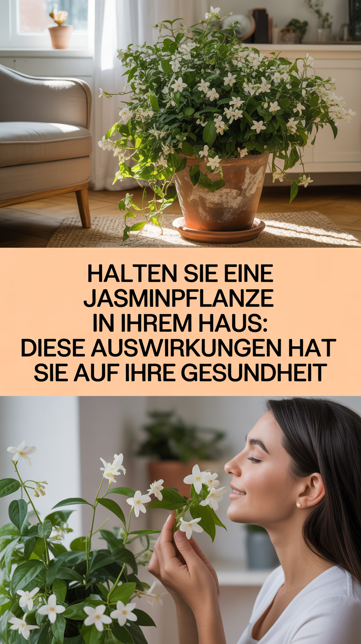 Halten Sie eine Jasminpflanze in Ihrem Haus: Diese Auswirkungen hat sie auf Ihre Gesundheit