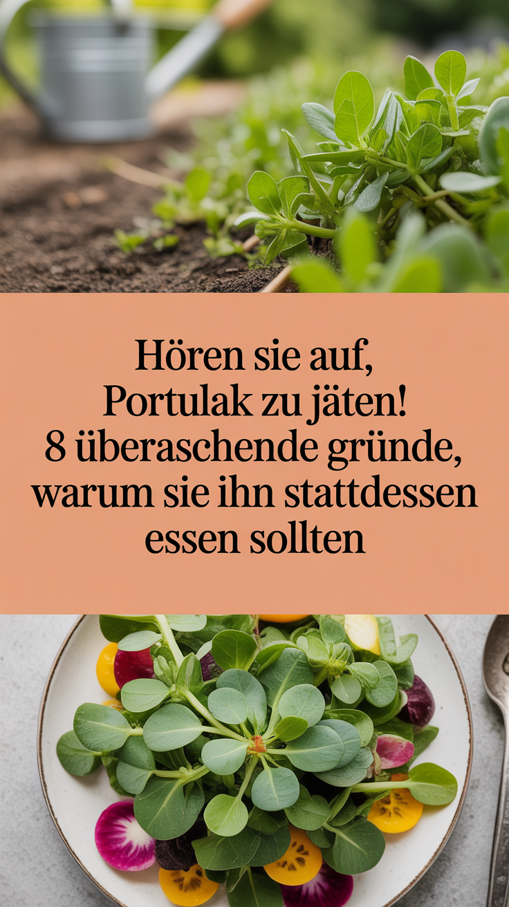 Hören Sie auf, Portulak zu jäten! 8 überraschende Gründe, warum Sie ihn stattdessen essen sollten
