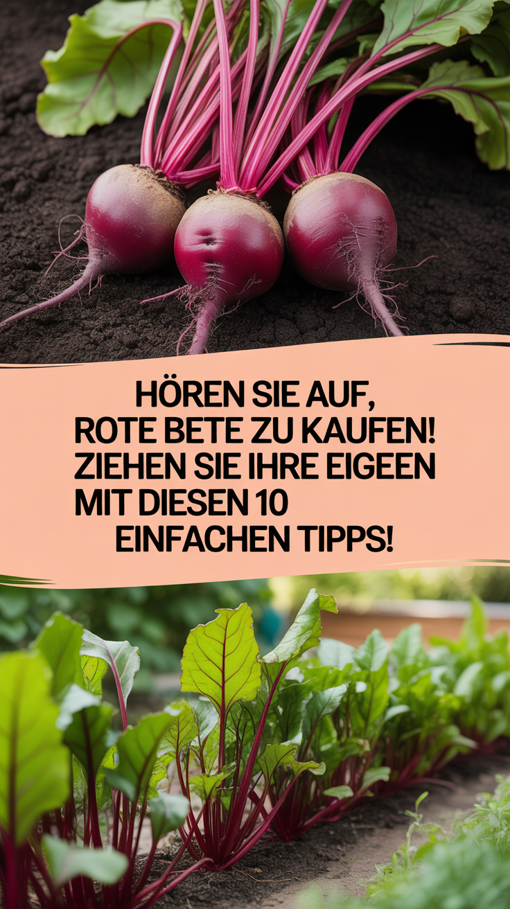 Hören Sie auf, Rote Bete zu kaufen! Ziehen Sie Ihre eigenen mit diesen 10 einfachen Tipps!