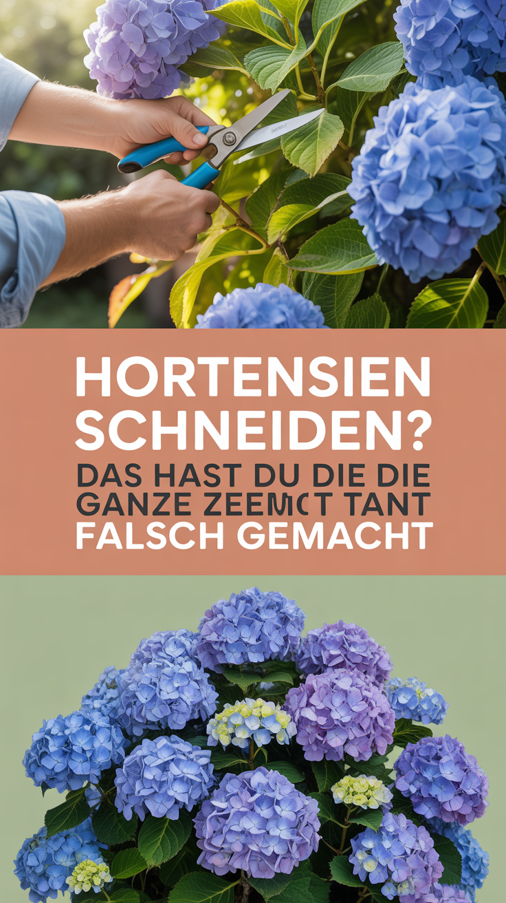 Hortensien schneiden? Das hast du die ganze Zeit falsch gemacht