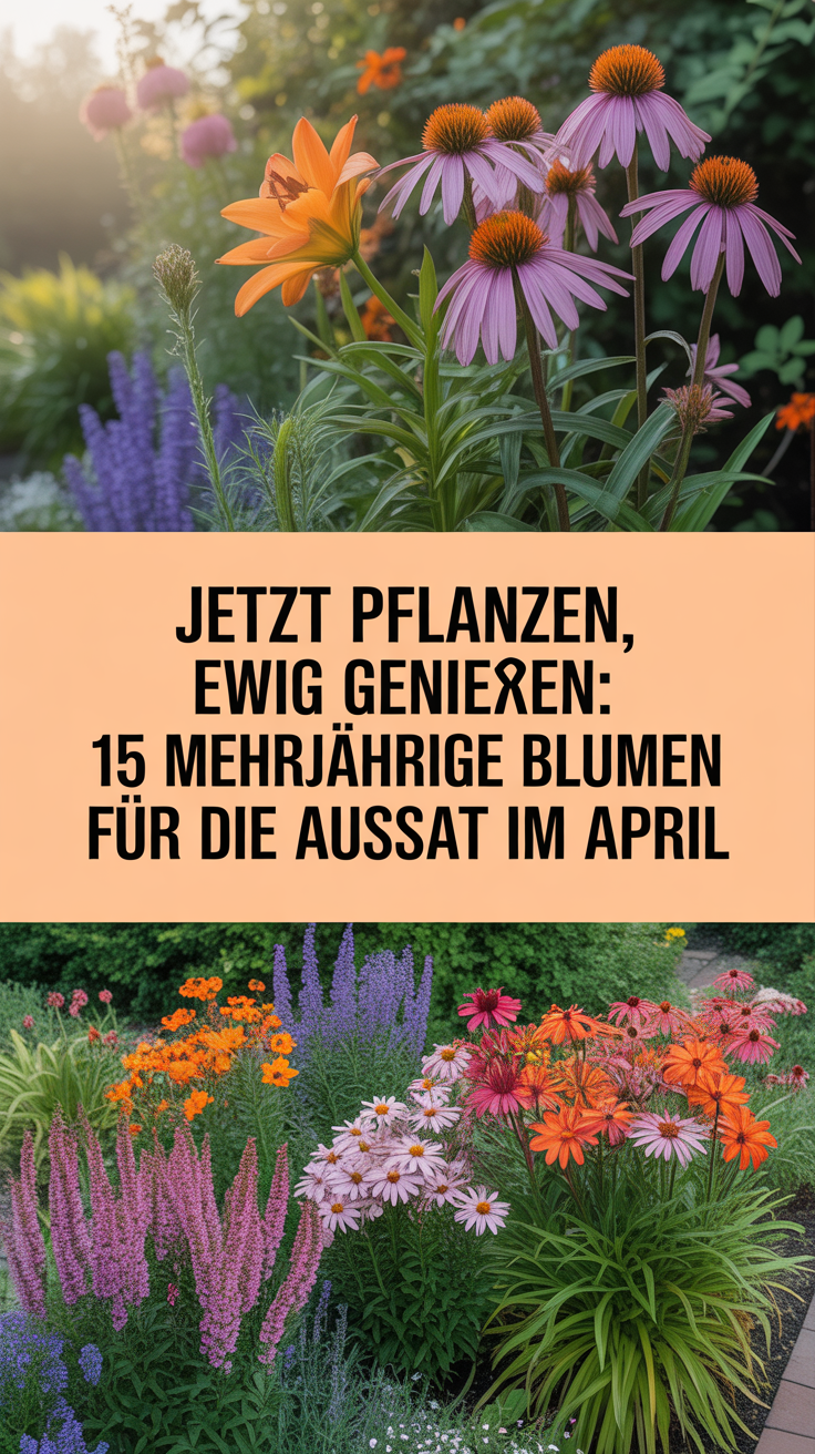 Jetzt pflanzen, ewig genießen: 15 mehrjährige Blumen für die Aussaat im April