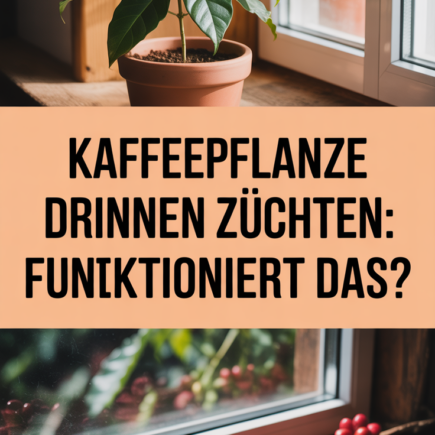 Kaffeepflanze drinnen züchten: Funktioniert das?
