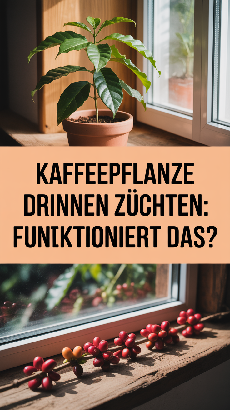 Kaffeepflanze drinnen züchten: Funktioniert das?