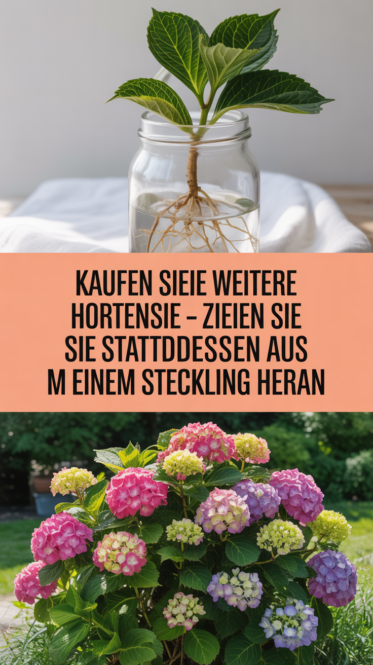 Kaufen Sie keine weitere Hortensie – ziehen Sie sie stattdessen aus einem Steckling heran