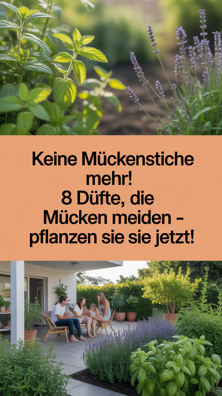 Keine Mückenstiche mehr! 8 Düfte, die Mücken meiden – Pflanzen Sie sie jetzt!