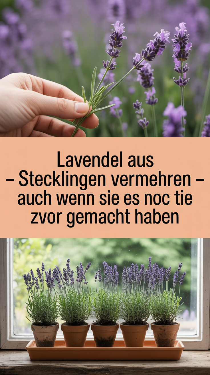 Lavendel aus Stecklingen vermehren – auch wenn Sie es noch nie zuvor gemacht haben