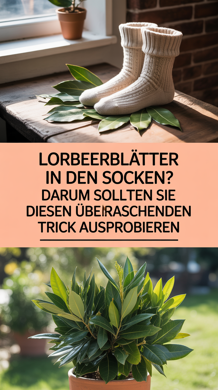 Lorbeerblätter in den Socken? Darum sollten Sie diesen überraschenden Trick ausprobieren