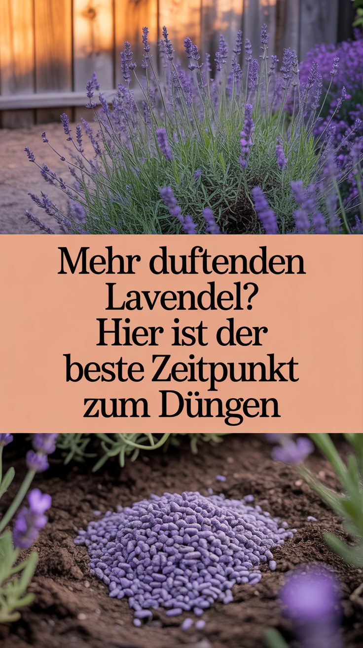 Mehr duftenden Lavendel? Hier ist der beste Zeitpunkt zum Düngen