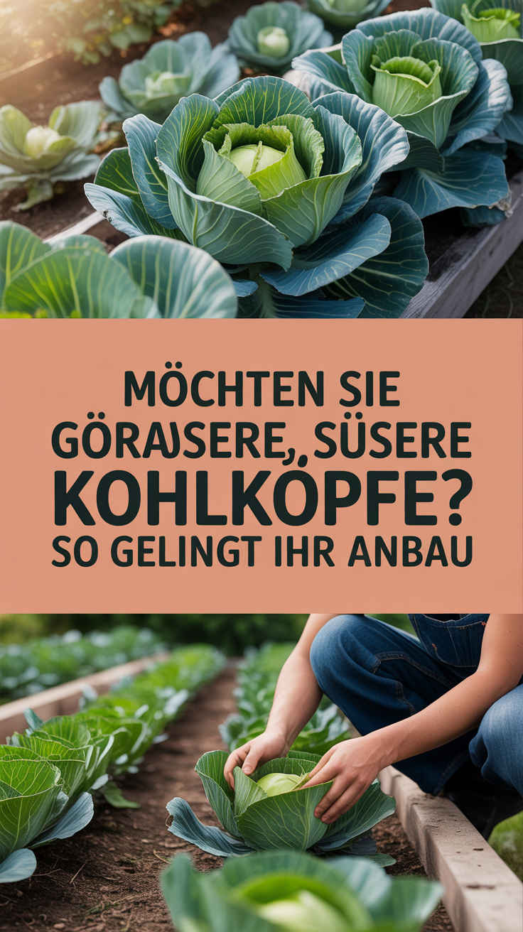 Möchten Sie größere, süßere Kohlköpfe? So gelingt ihr Anbau
