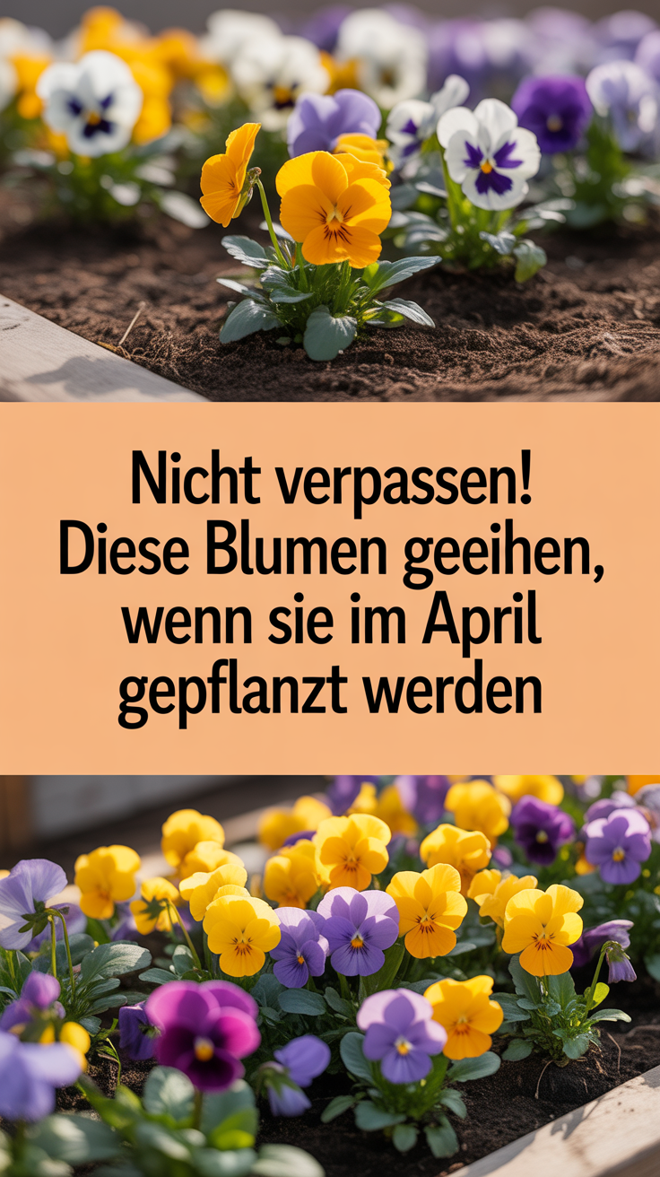 Nicht verpassen! Diese Blumen gedeihen, wenn sie im April gepflanzt werden