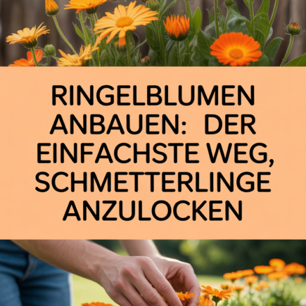 Ringelblumen anbauen: Der einfachste Weg, Schmetterlinge anzulocken