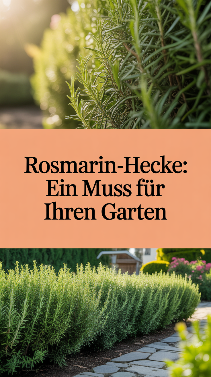 Rosmarin-Hecke: Ein Muss für Ihren Garten