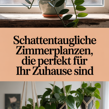 Schattentaugliche Zimmerpflanzen, die perfekt für Ihr Zuhause sind