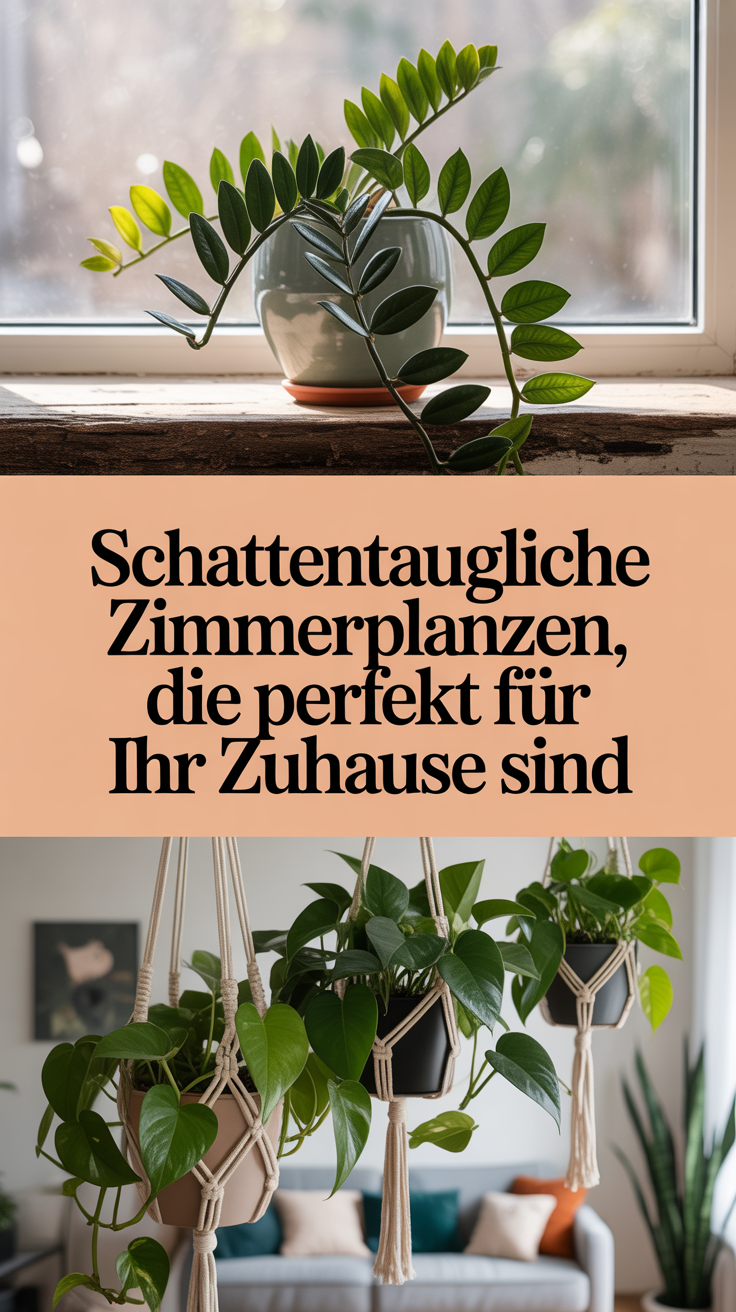 Schattentaugliche Zimmerpflanzen, die perfekt für Ihr Zuhause sind
