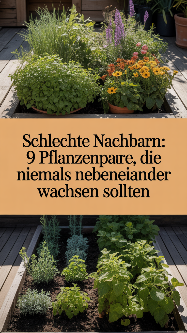 Schlechte Nachbarn: 9 Pflanzenpaare, die niemals nebeneinander wachsen sollten