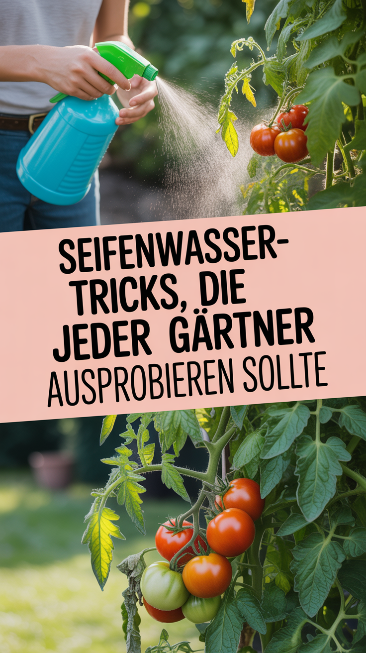 Seifenwasser-Tricks, die jeder Gärtner ausprobieren sollte