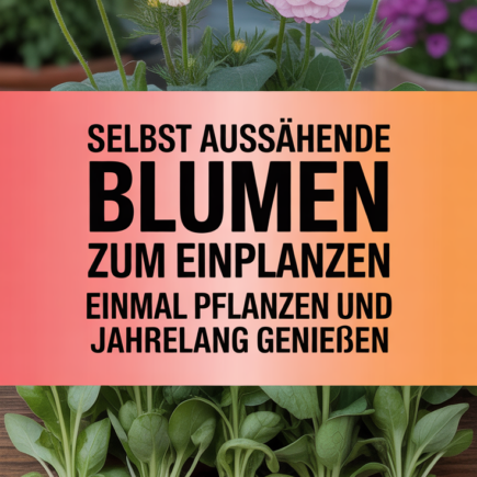 Selbst aussähende Blumen zum Einpflanzen – Einmal pflanzen und jahrelang genießen
