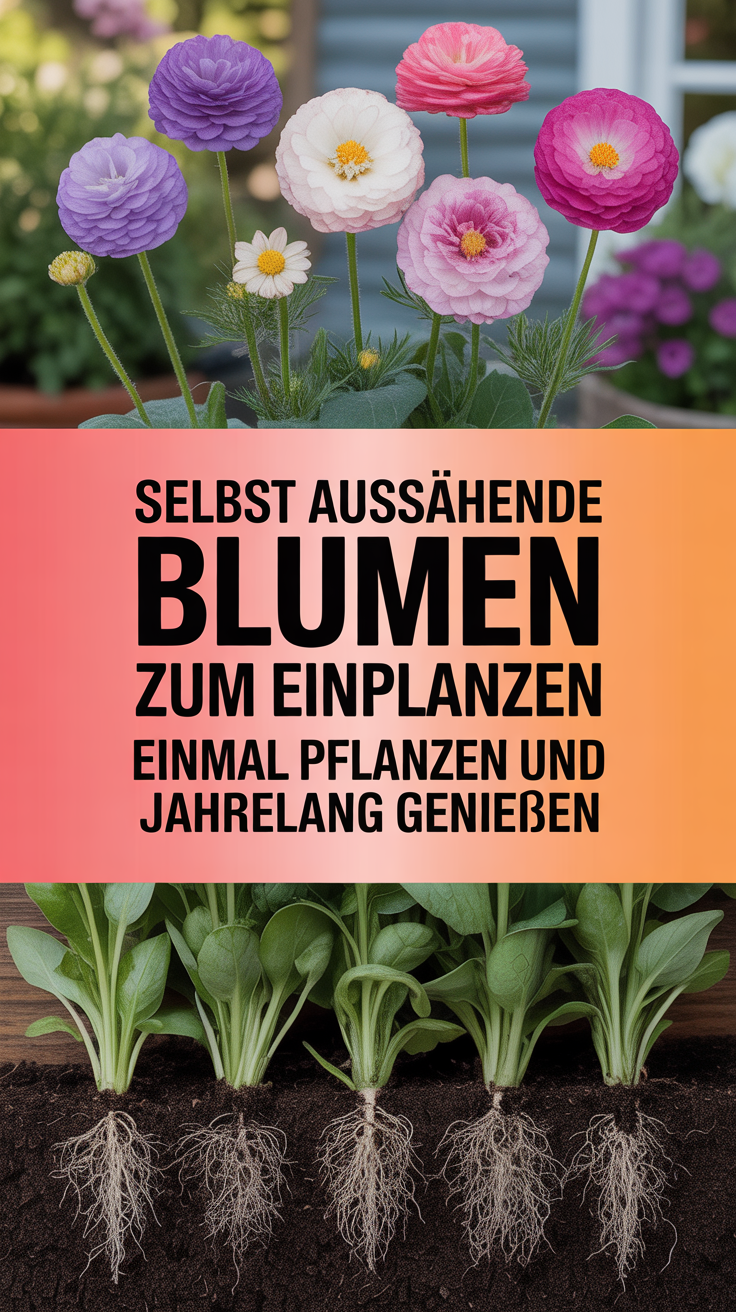 Selbst aussähende Blumen zum Einpflanzen – Einmal pflanzen und jahrelang genießen