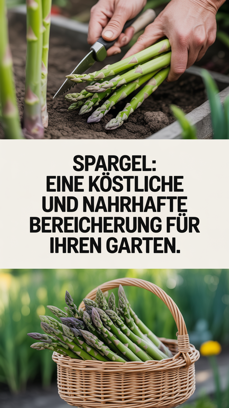 Spargel: Eine köstliche und nahrhafte Bereicherung für Ihren Garten