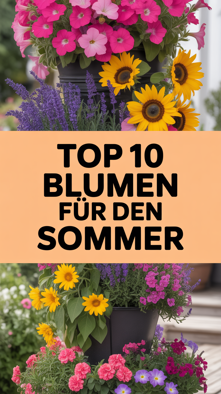Top 10 Blumen für den Sommer