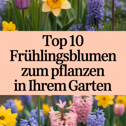 Top 10 Frühlingsblumen zum Pflanzen in Ihrem Garten