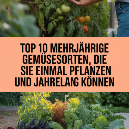 Top 10 mehrjährige Gemüsesorten, die Sie einmal pflanzen und jahrelang ernten können