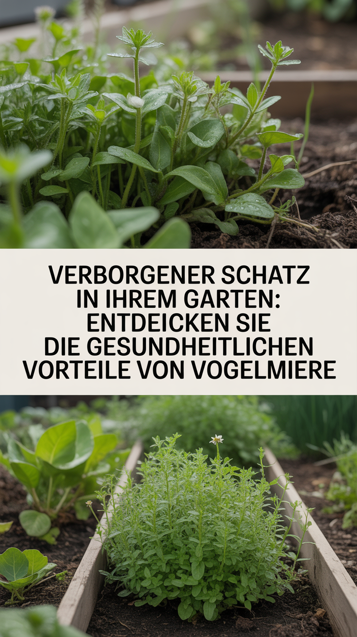 Verborgener Schatz in Ihrem Garten: Entdecken Sie die gesundheitlichen Vorteile von Vogelmiere