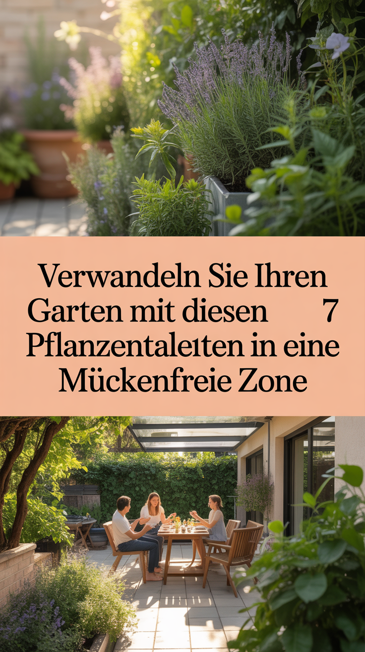 Verwandeln Sie Ihren Garten mit diesen 7 Pflanzentalenten in eine mückenfreie Zone